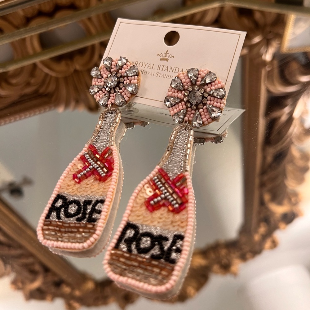 Rosé Earrings